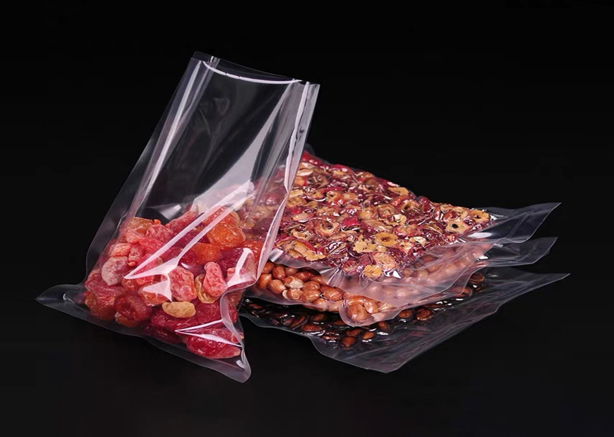 10Pcs Reusable Fresh Zipper Bag Transparent Plastic Fruit Vegetable Bags  Ziplock Food Bag Freezer Bag Kitchen Food Storage Pouch